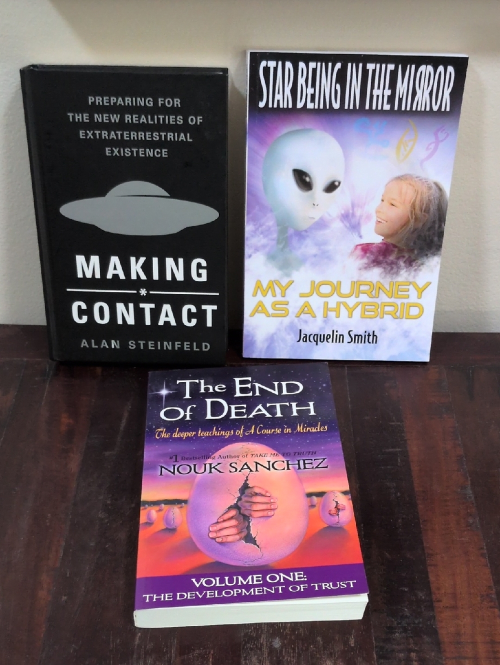 Spiritual Book Set of 3 Used Paperback/Hardback Books Nonfiction